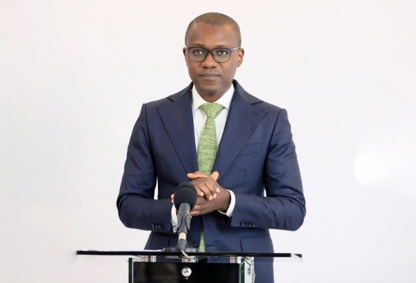 Akodah Ayewouadan, ministre de la communication et des médias porte-parole du gouvernement
