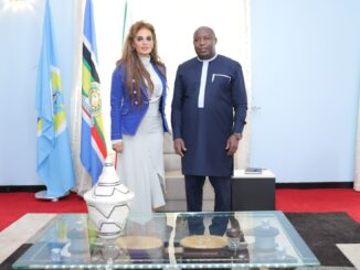 Dr RaKelej et Évariste Ndayishimiye président du Burundi