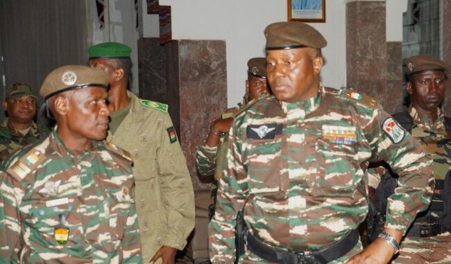 Le général Abdourahamane Tiani..