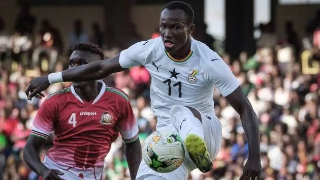 Raphael Dwamena, lors d'un match