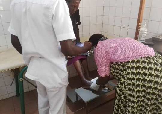 La veuve AMEWOSSINA Dado aux soins