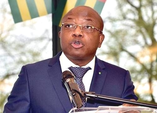 Le colonel Calixte Madjoulba, ministre de la sécurité
