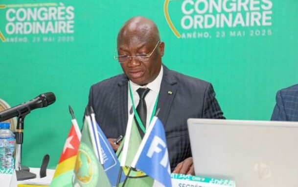 Guy Akpovy, lors du congrès