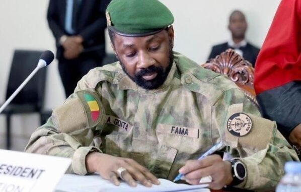 Le général Assimi Goïta