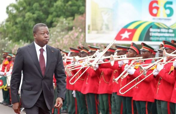 Le président Faure Gnassingbé