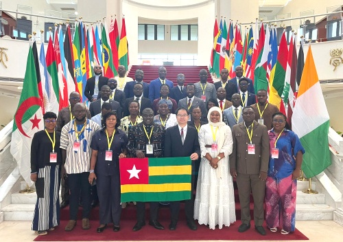 La délégation togolaise