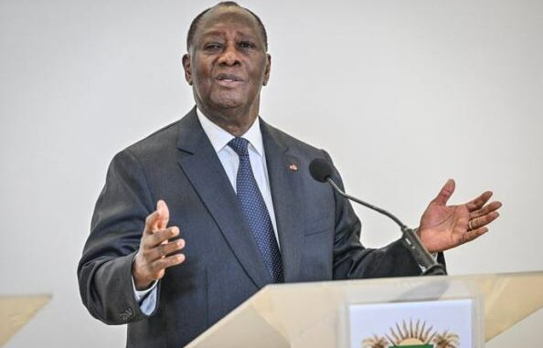 Le président Alassane Ouattara