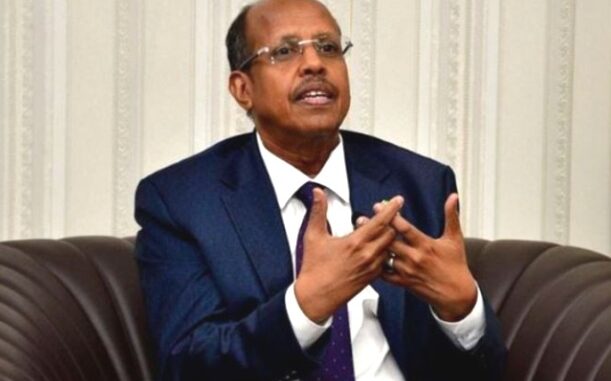 Mahmoud Ali Youssouf, président de la commission de l'UA...