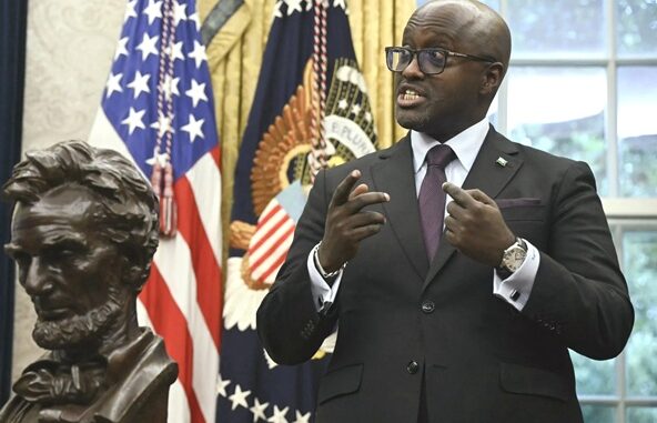 Olivier Nduhungirehe, ministre rwandais des Affaires étrangères Olivier Nduhungirehe