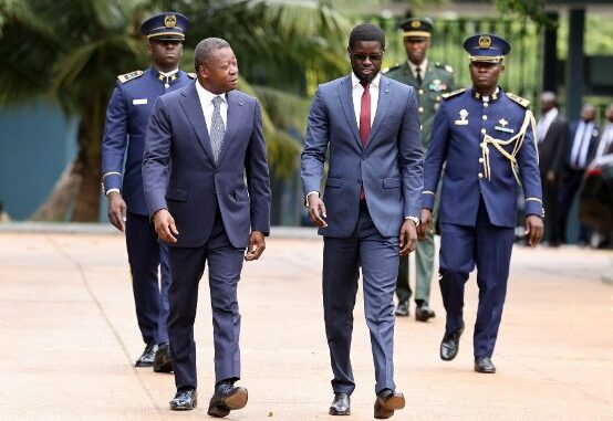 Faure Gnassingbé et Bassirou Diomaye Faye.