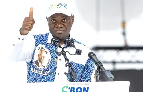 Le président Brice Oligui Nguema