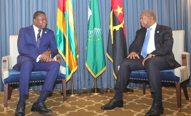 Faure Gnassingbé et João Lourenço..